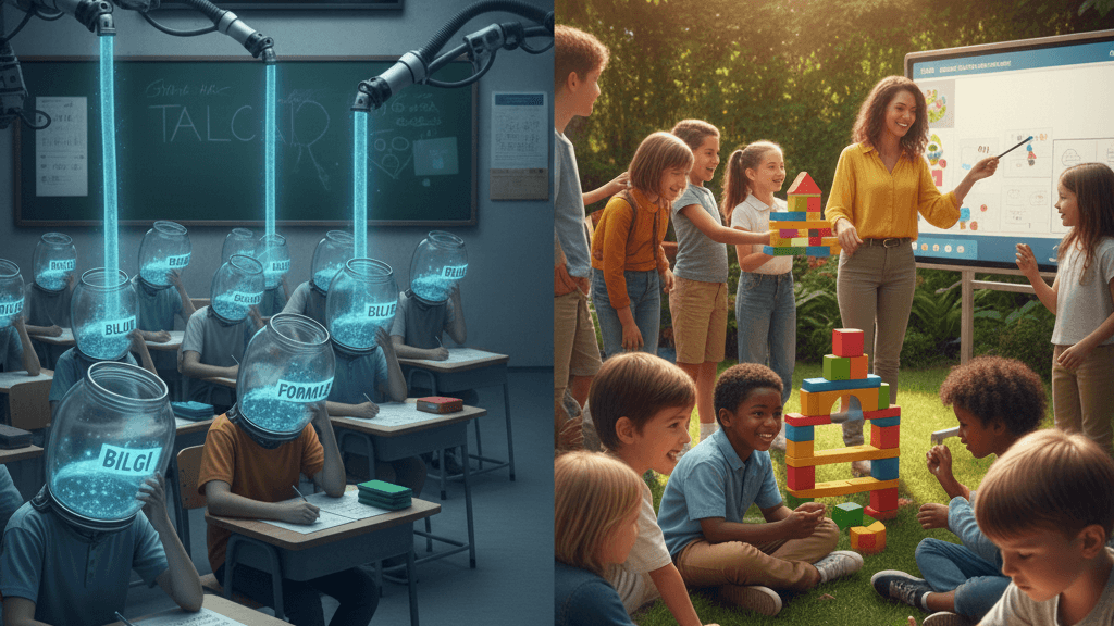 Eğitim Ne İçin Var? Bilgi Yüklemek İçin mi, Öğrenen İnsan Yetiştirmek İçin mi?