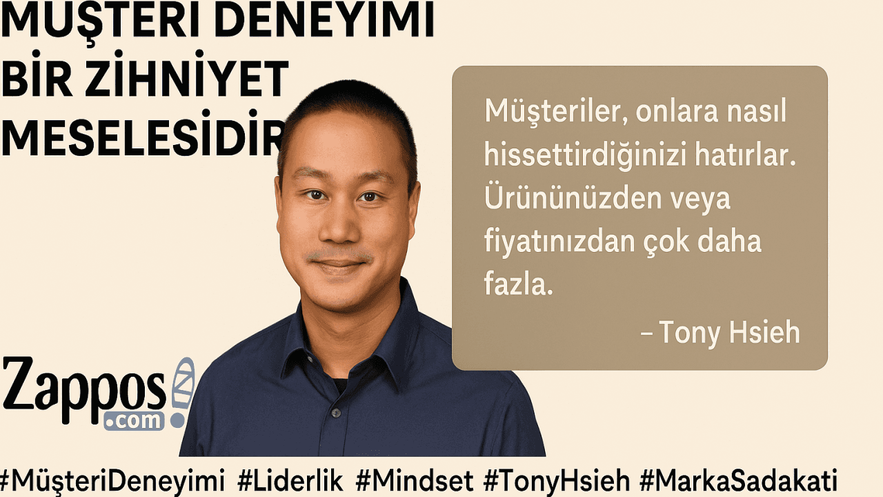 Müşteri deneyimi maliyet değil, bir zihniyet meselesidir.