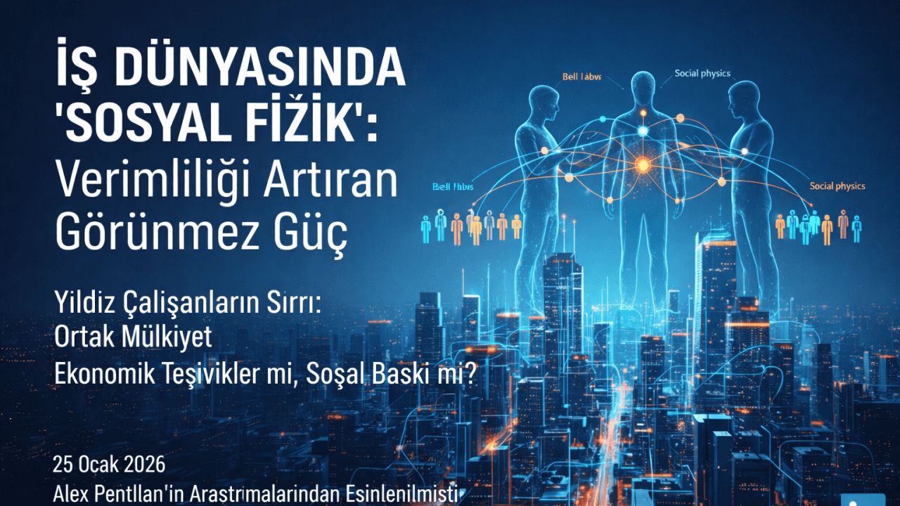 İş Dünyasında “Sosyal Fizik”: Verimliliği Artıran Görünmez Güç.